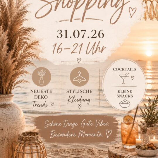 LATE NIGHT SHOPPING 31.07.2026